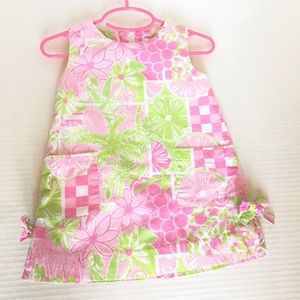 Adorable Lilly Pulitzer 2T Pink Lemonade Dress
